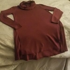 Cowl neck shirt